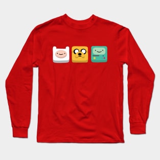 Jake, Finn and Bmo Long Sleeve T-Shirt